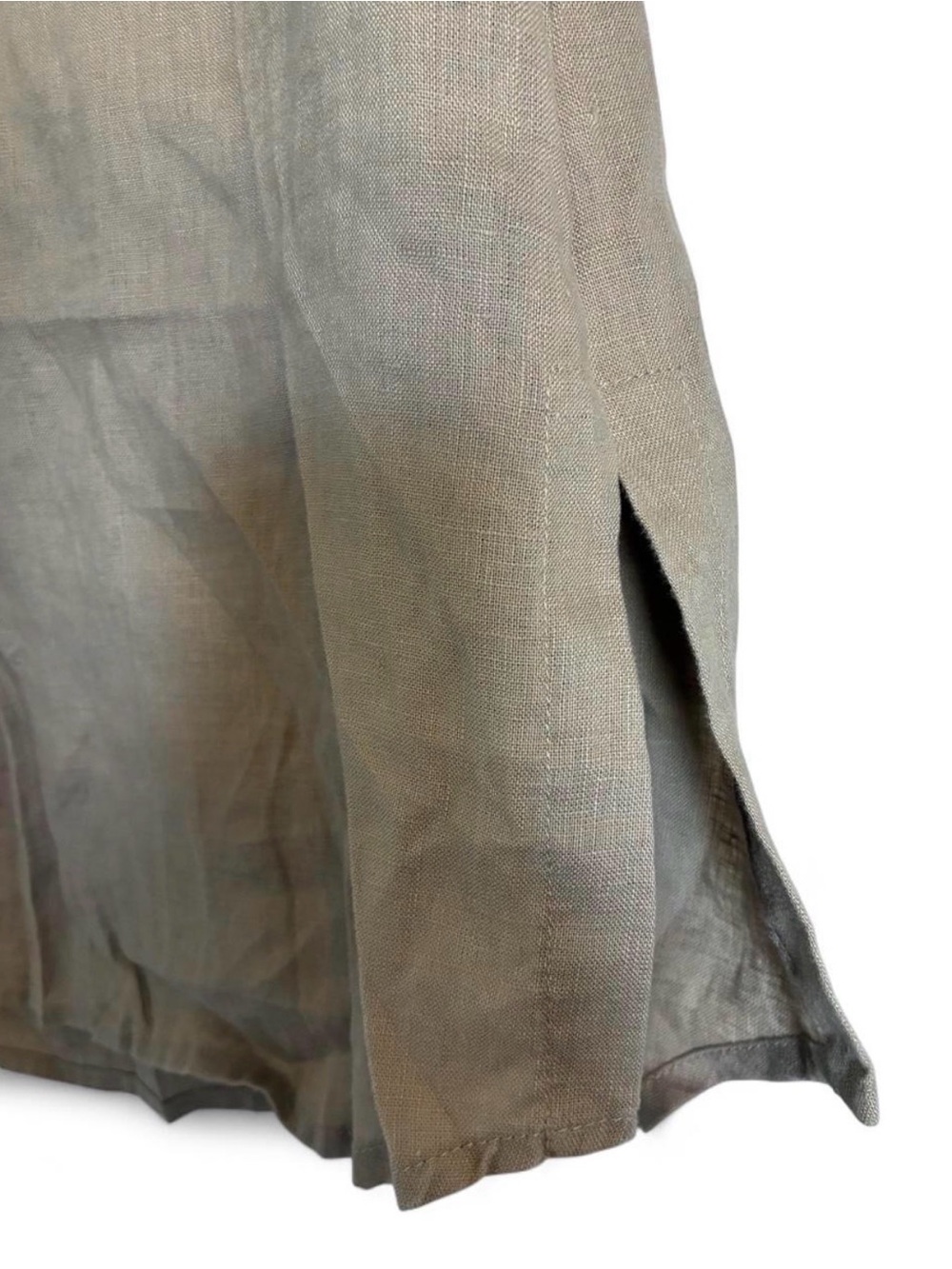 Coupe Linen Blouse Medium Lagenlook - Picture 7 of 8